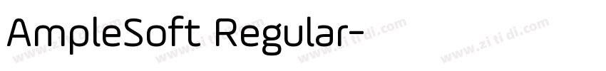 AmpleSoft Regular字体转换